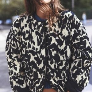 Zara Padded Printed Jacket